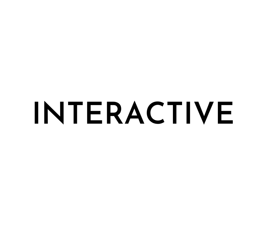 interactive text graphic