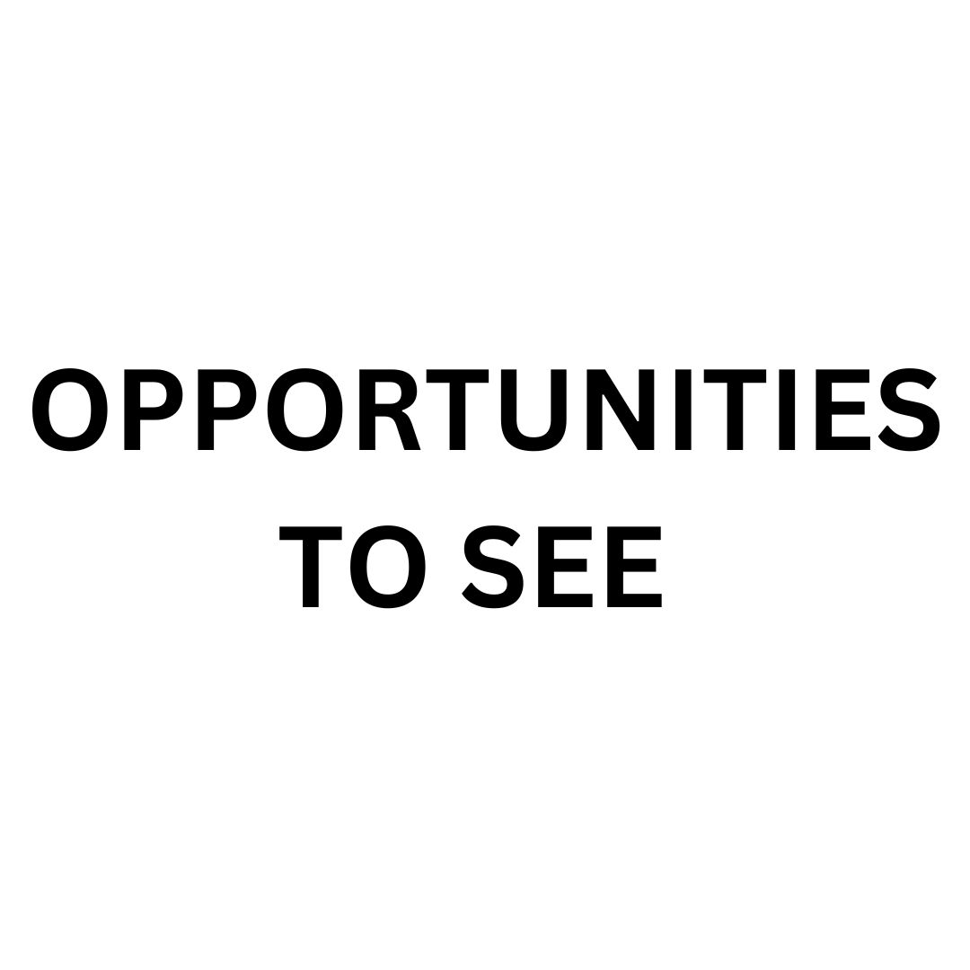opportunities to see graphic